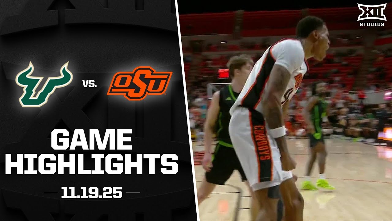 Oklahoma State Tops South Florida 103-95 🏀