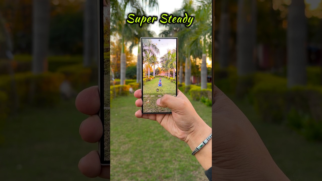 Samsung Galaxy S24 Ultra Super Steady Mode 📱