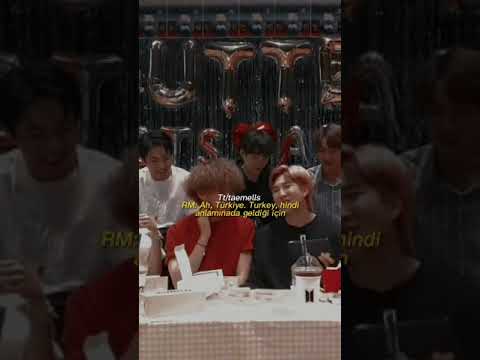 BTS TÜRKİYE'YE GELECEĞİNİ SÖYLEDİ!TÜRKÇE ALTYAZILI 🇹🇷❤️🇰🇷
