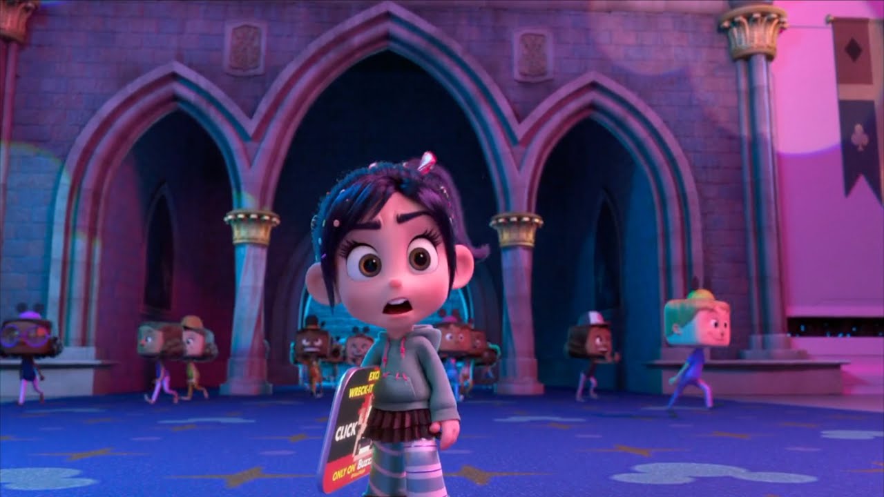 Vanellope Visits Disney Website in Ralph Breaks the Internet 🌐