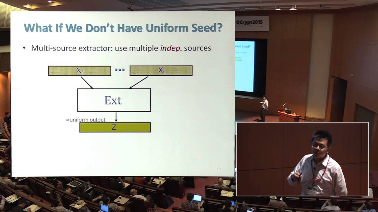 Kai-Min Chung on Quantum Randomness Extraction 🔍