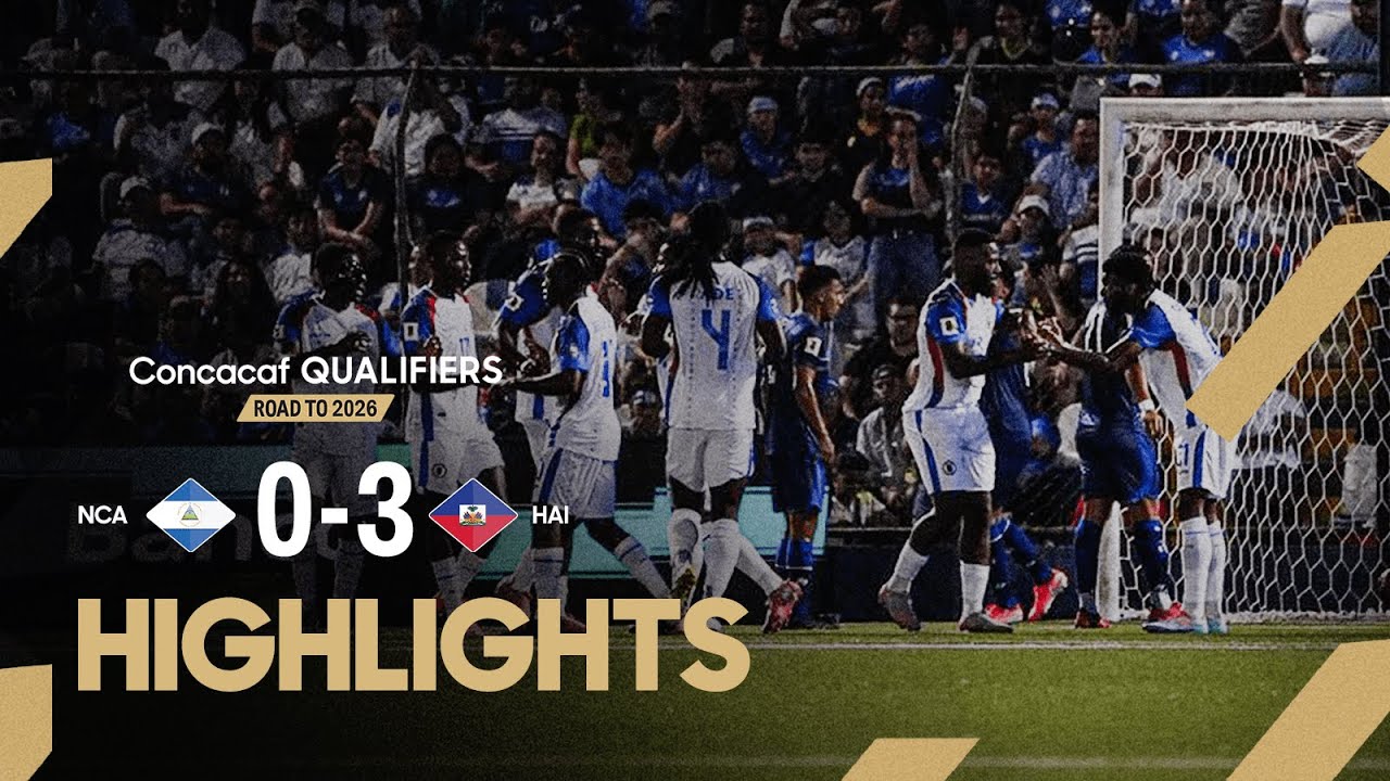 Nicaragua vs Haiti | 2026 World Cup Qualifiers ⚽