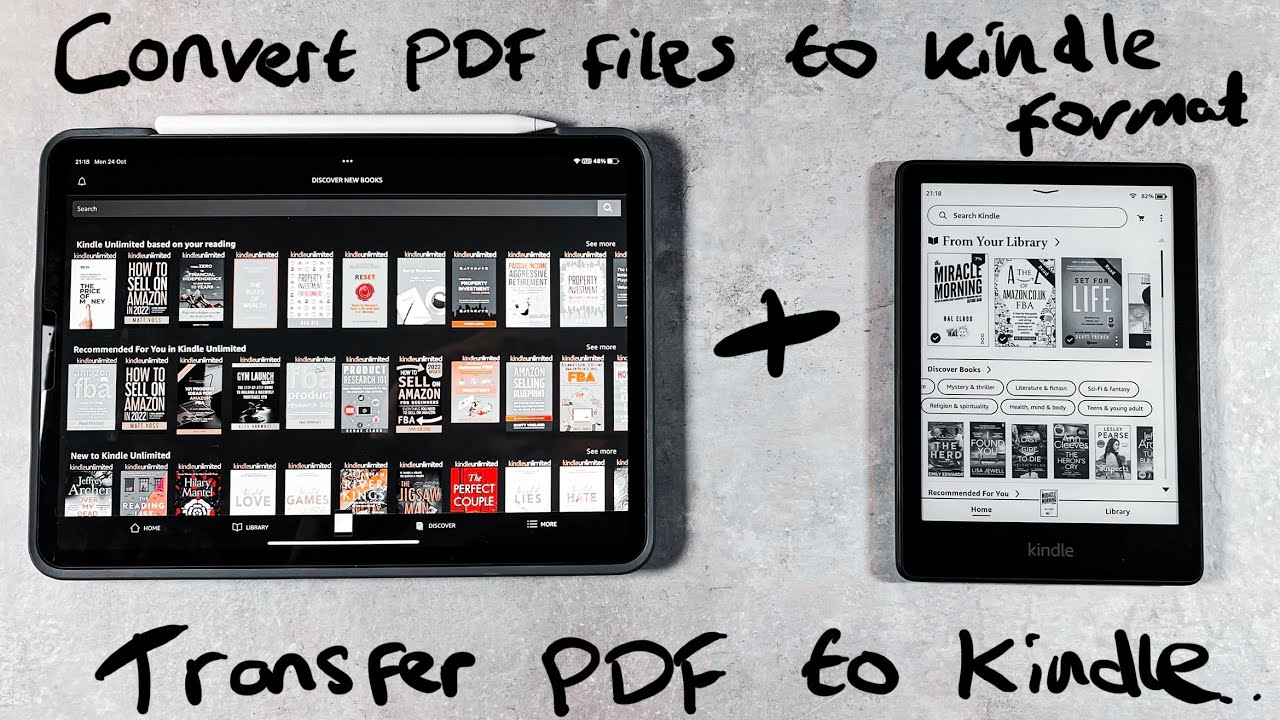 Guide to Converting and Transferring PDF Files to Kindle