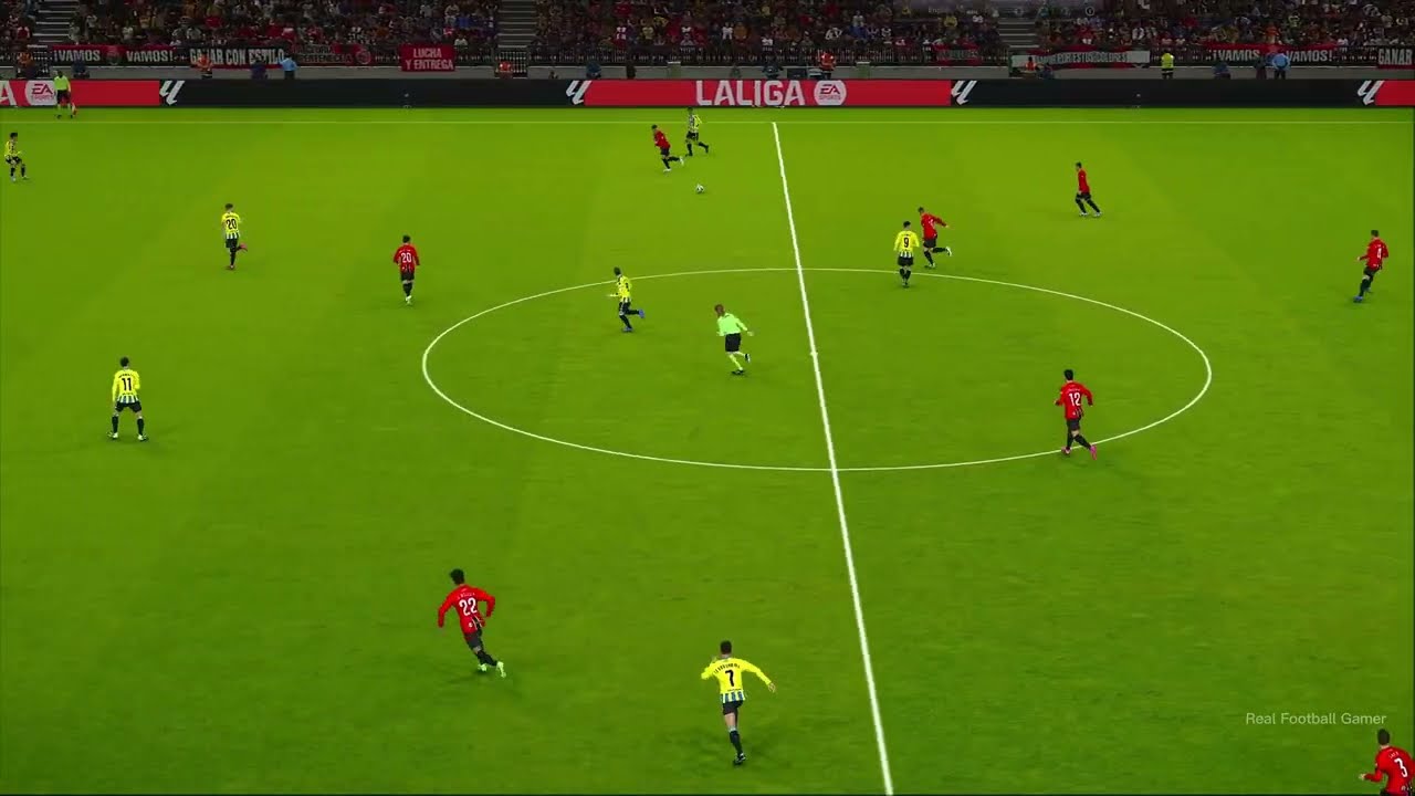 efootball pes21 4k Gameplay Mallorca vs Oviedo | LALIGA 2026 | Full Match