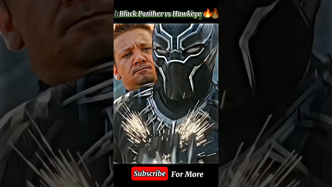 Hawkeye vs Black Panther | Marvel Avengers Short Edit