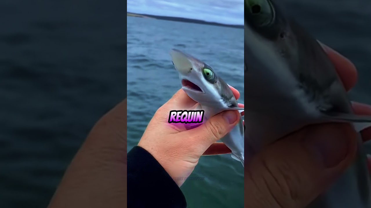 Pêcheur relâche un bébé requin 🦈