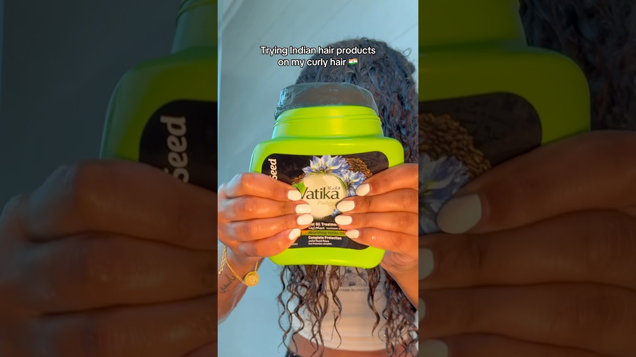 Testing Indian Hair Products for Curly Hair 🇮🇳