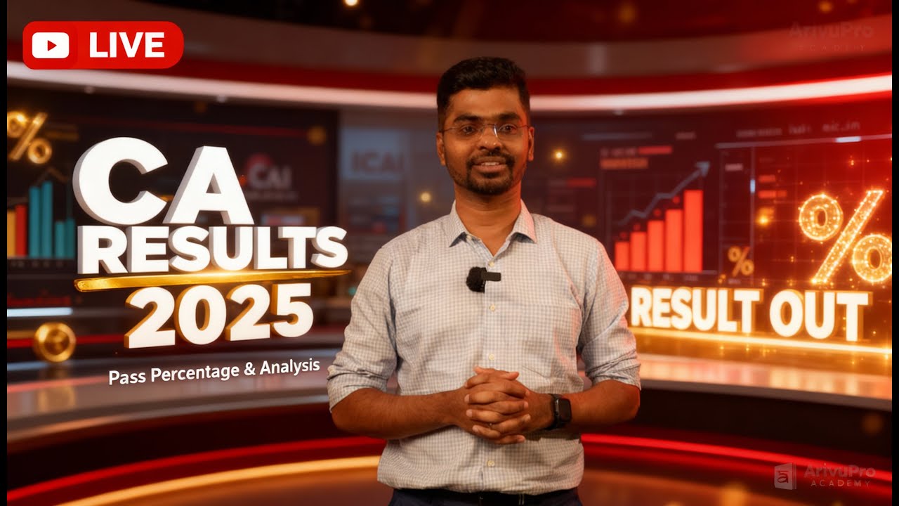 CA Results September 2025 LIVE | ICAI Pass Rate & Reactions