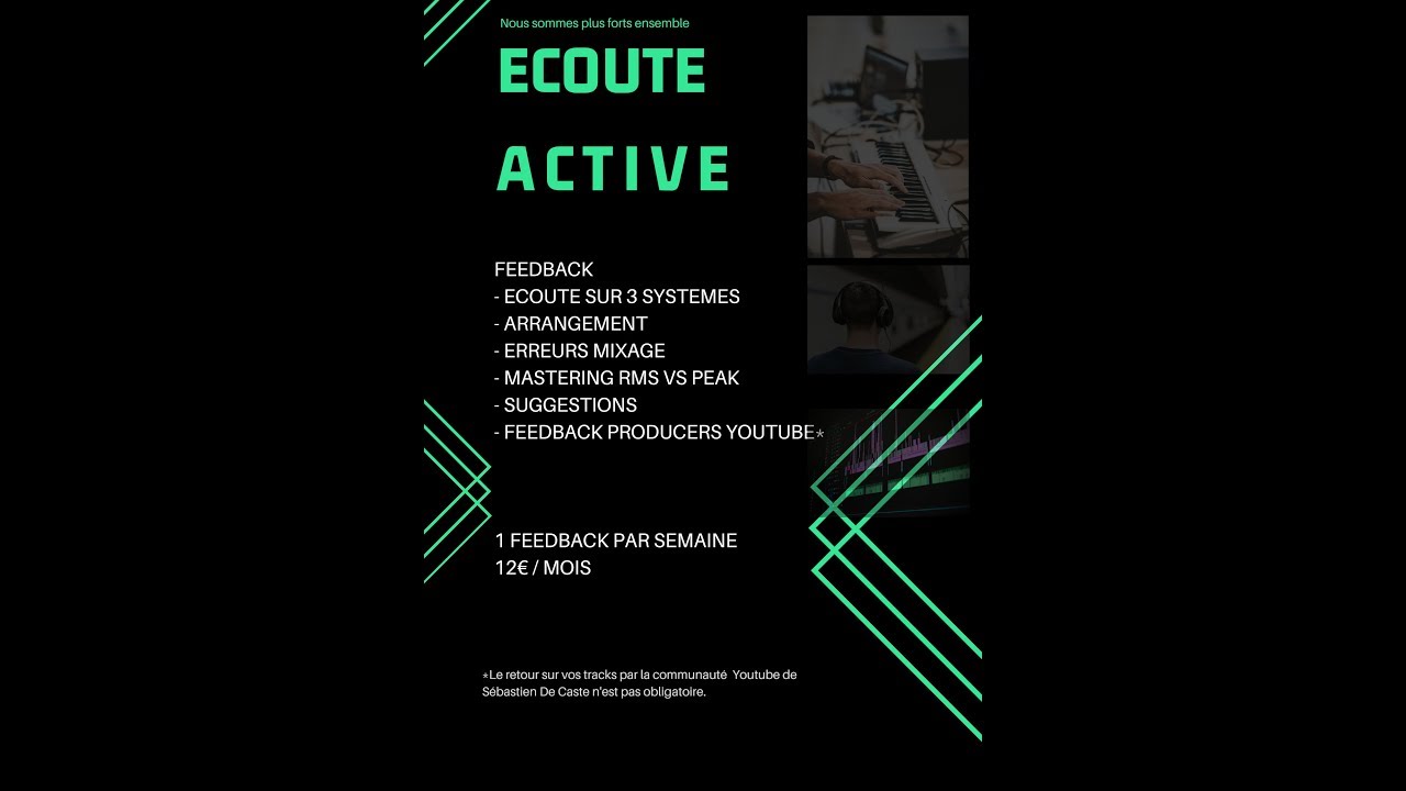 Améliorez vos Tracks avec l'Écoute Active et Coaching 🎧