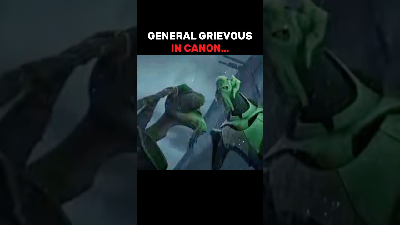 General Grievous: Canon vs Legends ⚔️