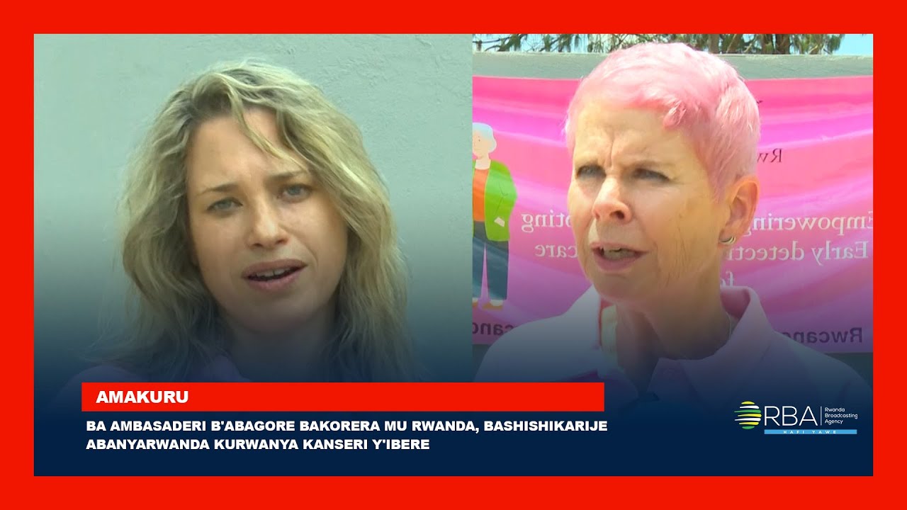 Ambasaderi b'Abagore mu Rwanda Bashishikarije Kurwanya Kanseri y'Ibere 🎗️