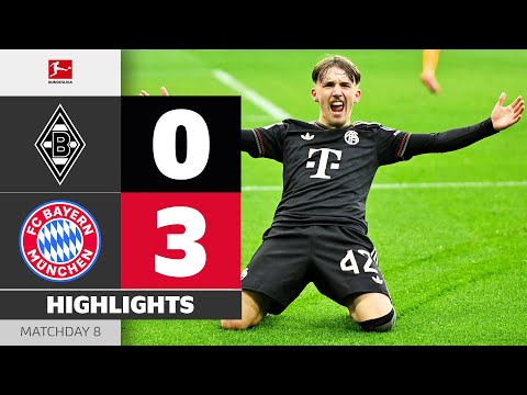 NO WAY To Stop Bayern! | BORUSSIA M'GLADBACH - FC BAYERN | Highlights | MD 8 – Bundesliga 2025/26