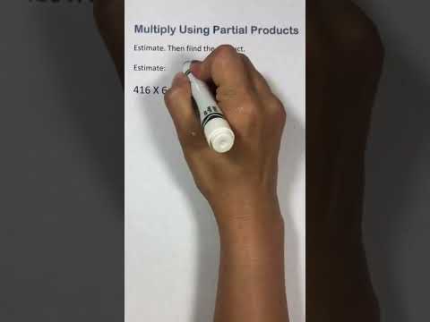4th Grade Math: Multiply with Partial Products ✖️