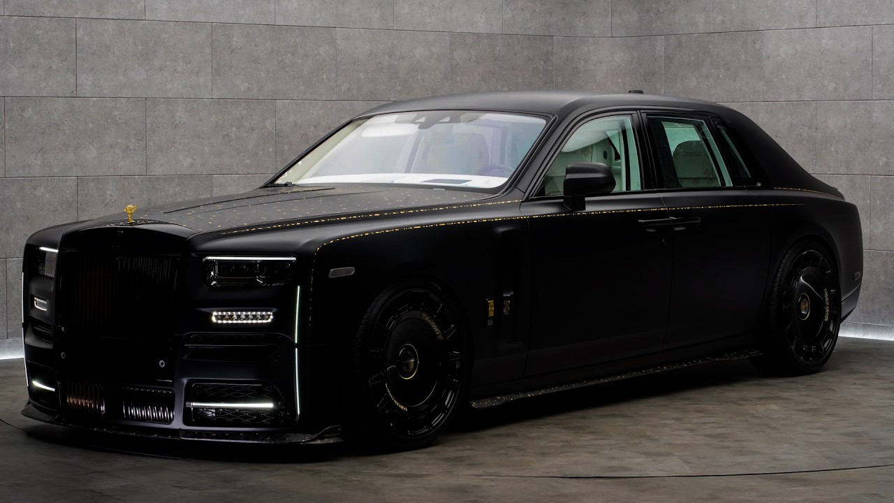 2025 Rolls Royce Phantom LINEA NERA D’ORO – Unique One-of-One Ultra Luxury Sedan by MANSORY