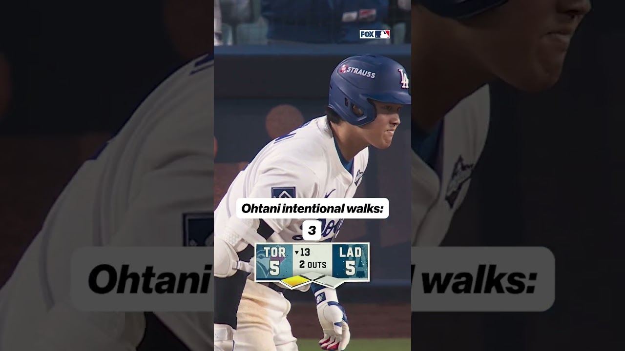 Ohtani Receives Barry Bonds-like Treatment in Dodgers Game π