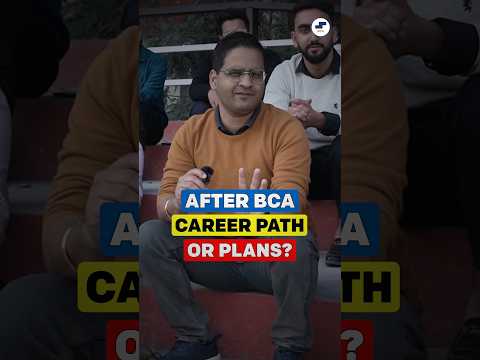 🎓After BCA Best Career Option✅ BCA Job Opportunities? BCA 2026 #shorts #bca #bcastudents #bcacourse