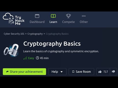 Complete Walkthrough: Cryptography Basics on TryHackMe (Unlocked)