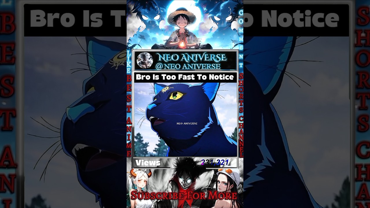 Bro Is Too Fast to Notice β‘