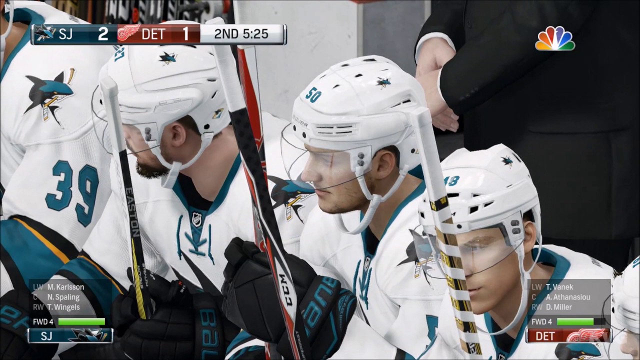 NHL 17 Epic NHL 17 Showdown: San Jose Sharks vs Detroit Red Wings in Stunning HD 🎮