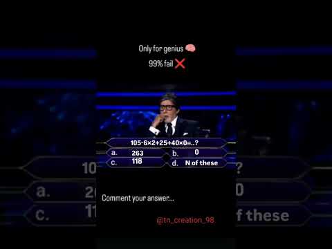 #gameshow #onlygeniuscananswer #mathchallenge #maths #geniuschallenge #canyouanswer #mathpuzzle