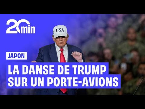 Au Japon, DONALD TRUMP sort ses meilleurs pas de danse sur YMCA