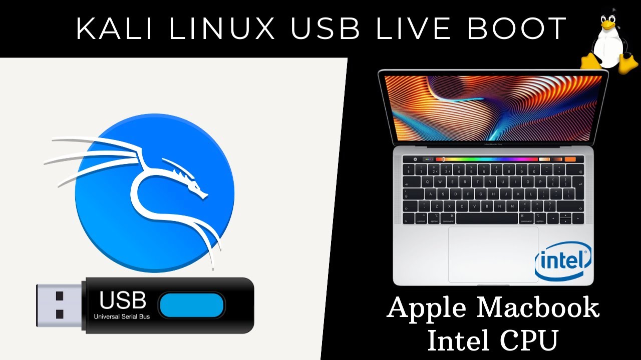 Boot Kali Linux Live USB on Any Intel MacBook – Easy Step-by-Step Guide 🚀