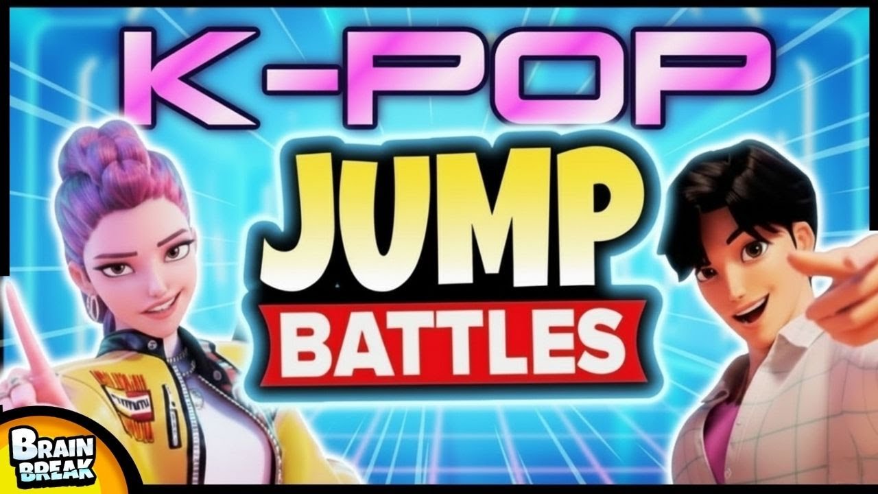 K-POP Jump Battle Brain Breaks for Kids 🎶