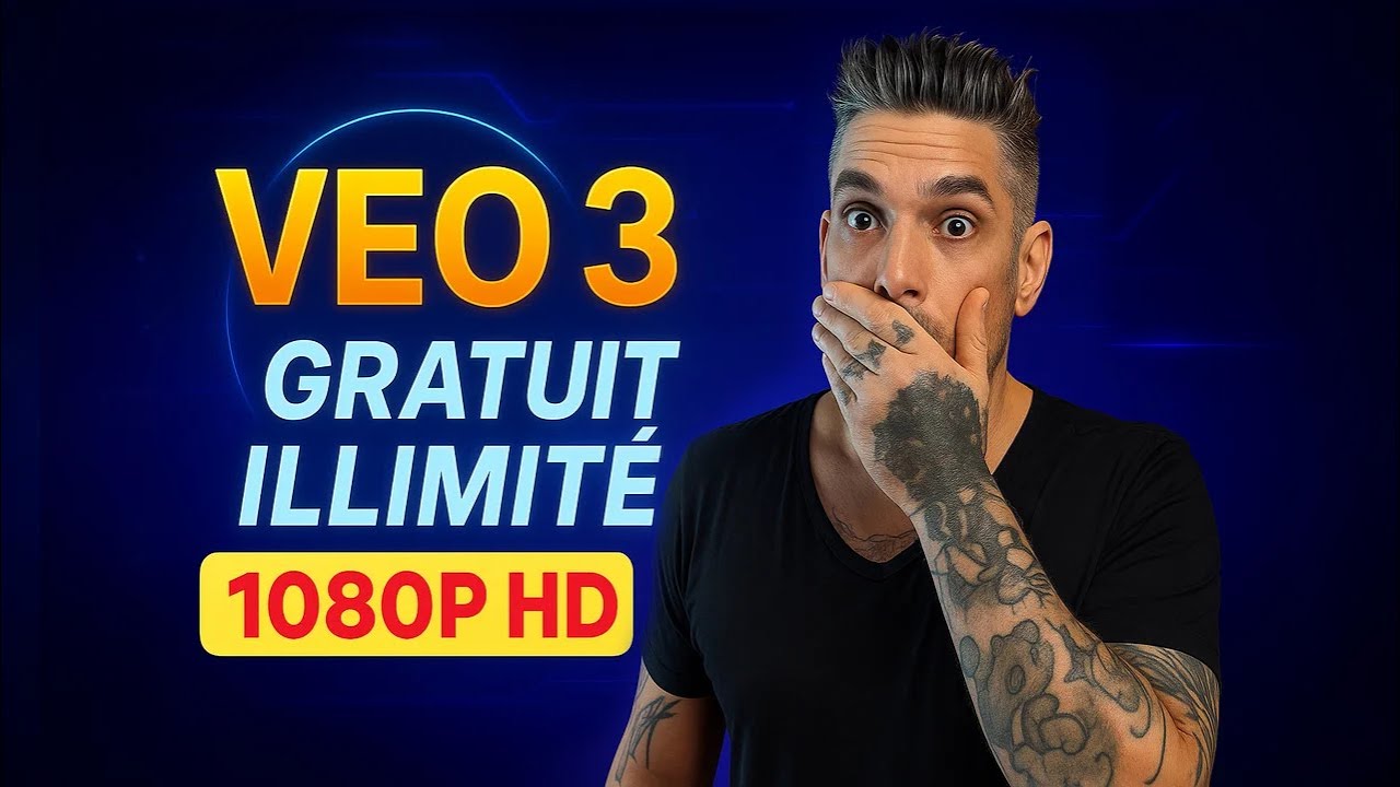 Utiliser VEO3 Gratuitement en Illimité + 1080P 🎥
