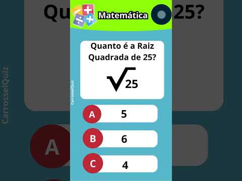 Quiz de Matemática - Teste suas habilidades #quiz #matemática