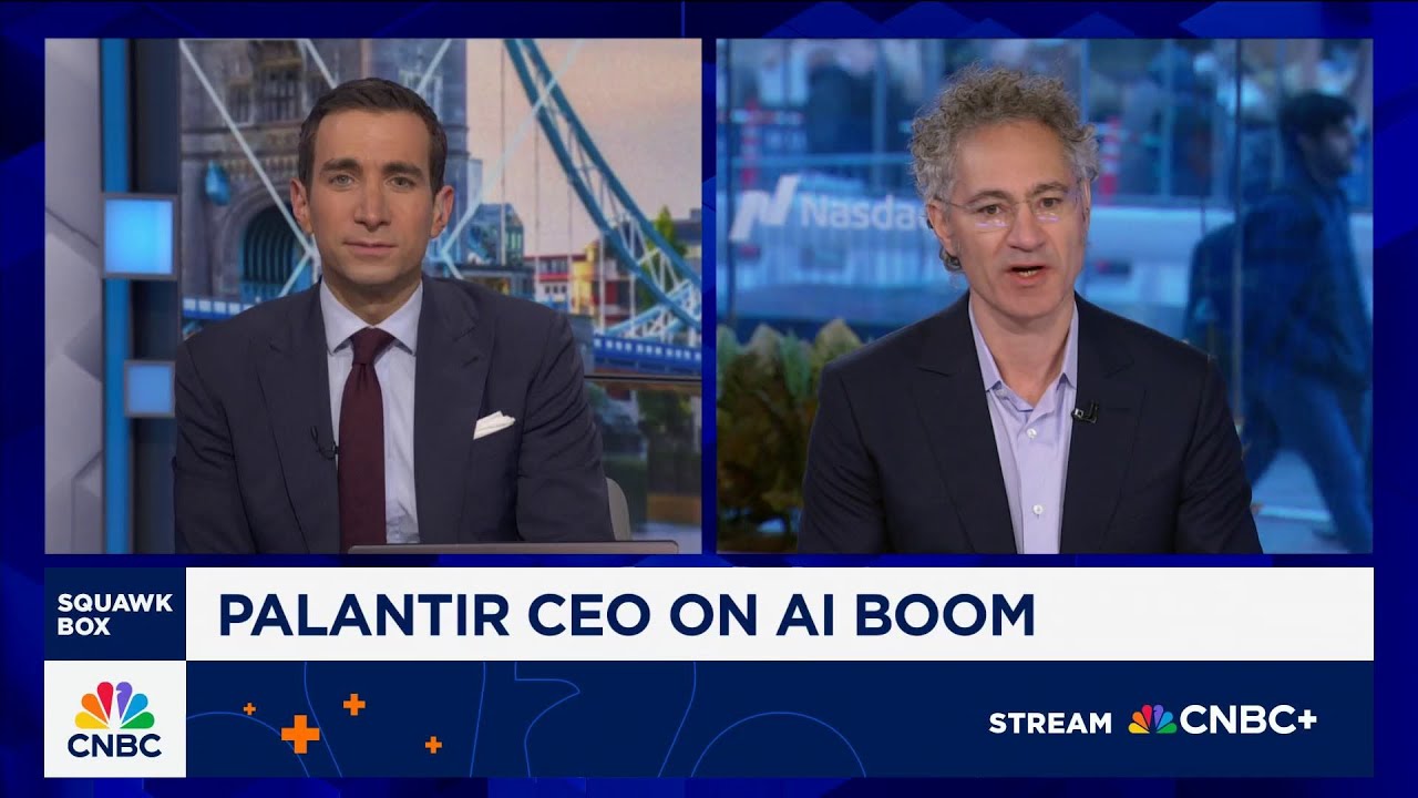 Palantir CEO on AI Bubble & Economic Growth π