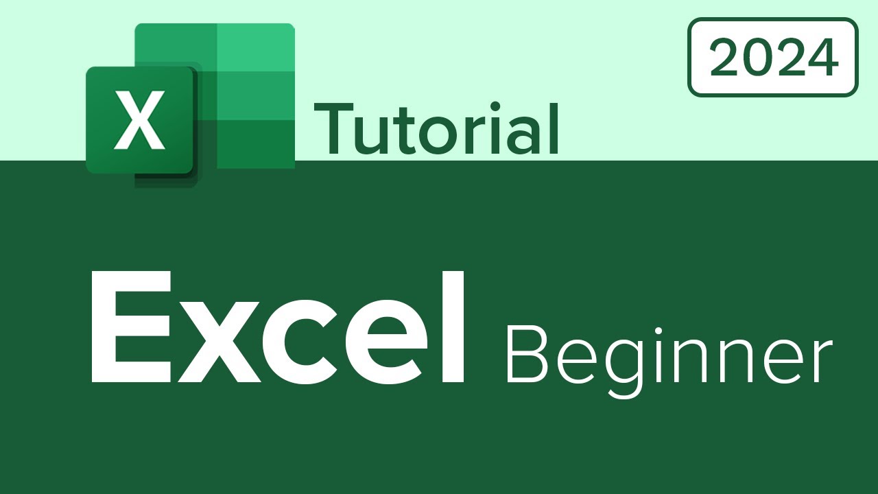 Excel Beginner Tutorial for New Users 📊