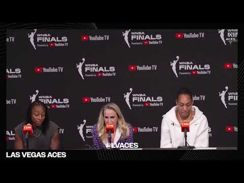 Las Vegas Aces at Phoenix Mercury Postgame | WNBA Finals Game 3