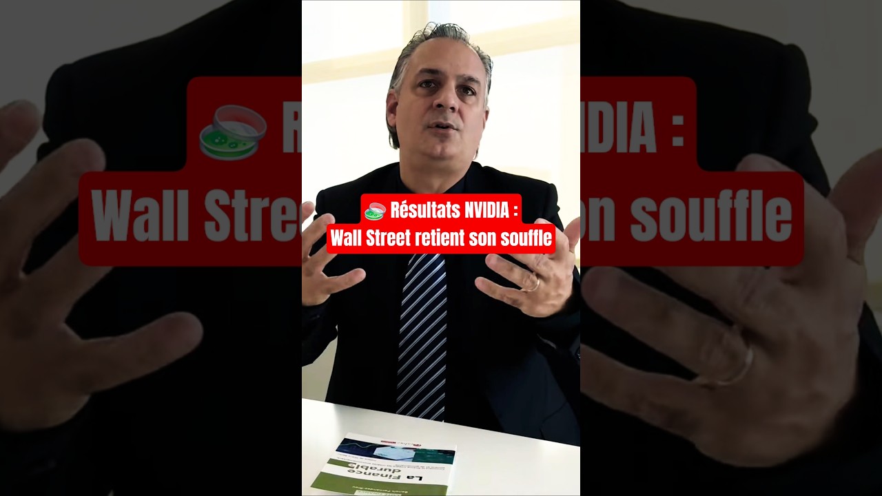 Résultats NVIDIA : Wall Street en attente 📉