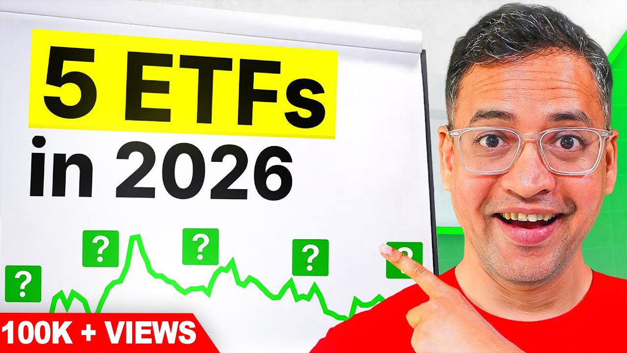 5 ETFs You must learn in 2026 - MUST Watch - Rahul Jain
