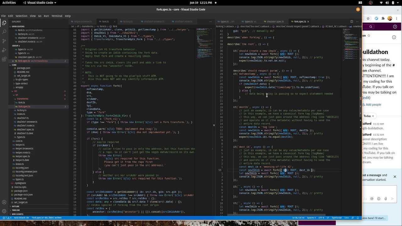 ibgib TypeScript Live Coding: Keep Believin' 12 🚀