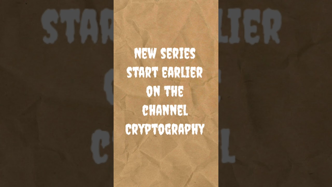 Unlocking Secrets: A Comprehensive Series on Cryptography 🔐