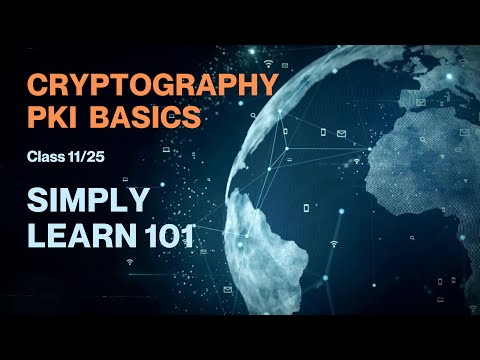 Cryptography PKI Basics simply explained Class 11/25 - Simply Learn Blockchain 101