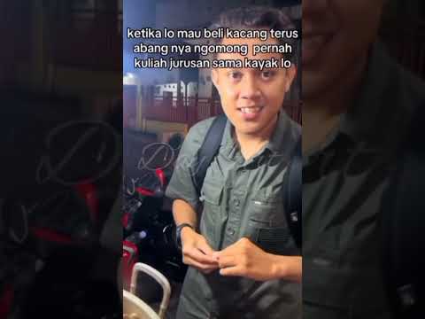 Sarjana jurusan teknik informatika ini harus jual kacang