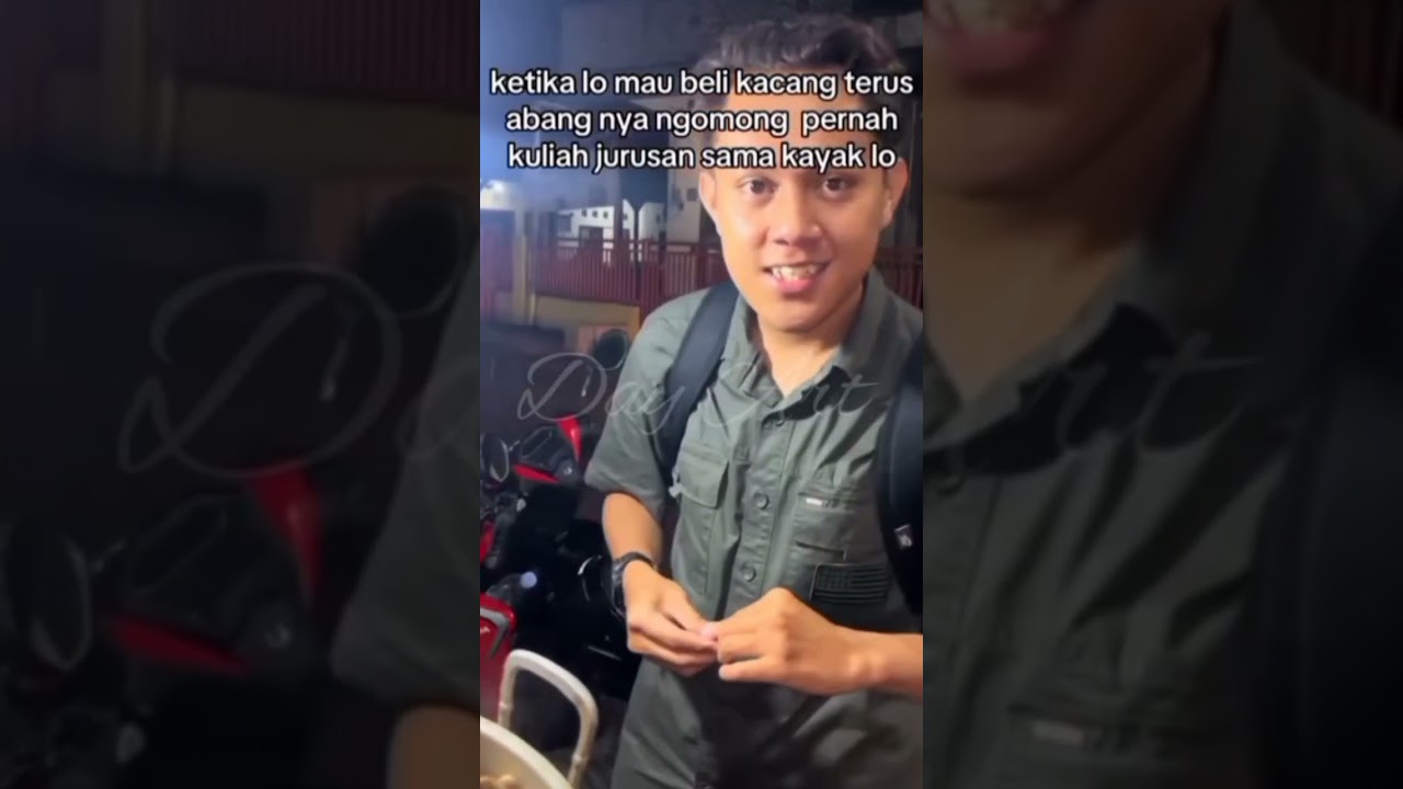 Sarjana Teknik Informatika Wajib Jual Kacang