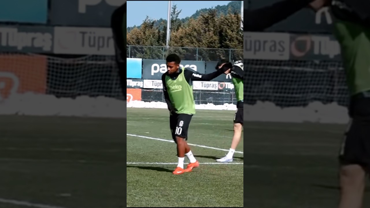 Kenny Arroyo hazır! Beşiktaş antrenmanında Kayserispor maçına odaklandı ⚽