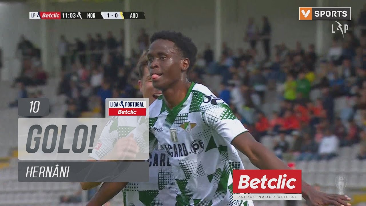 Golo Hernâni Decisivo na Vitória do Moreirense contra Arouca ⚽