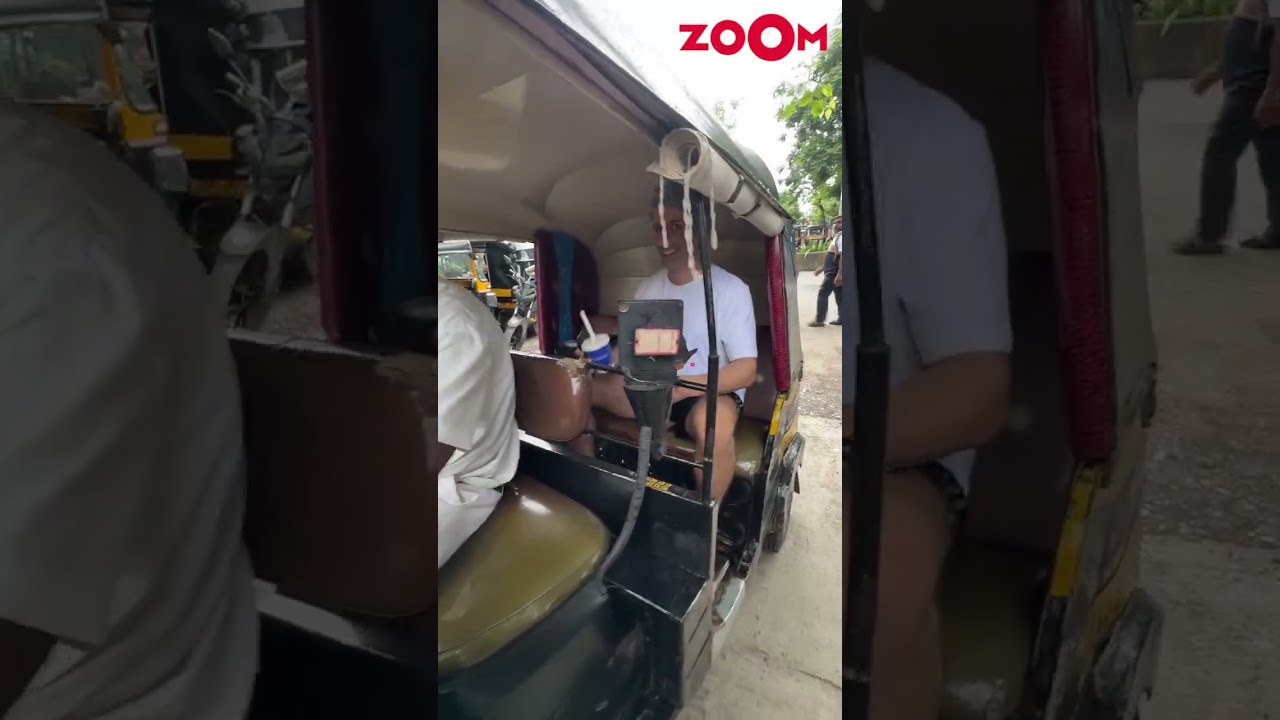 "Arre bhai andar toh jaane do", says Jim Sarbh as he travels in an auto rickshaw #shorts #jimsarbh