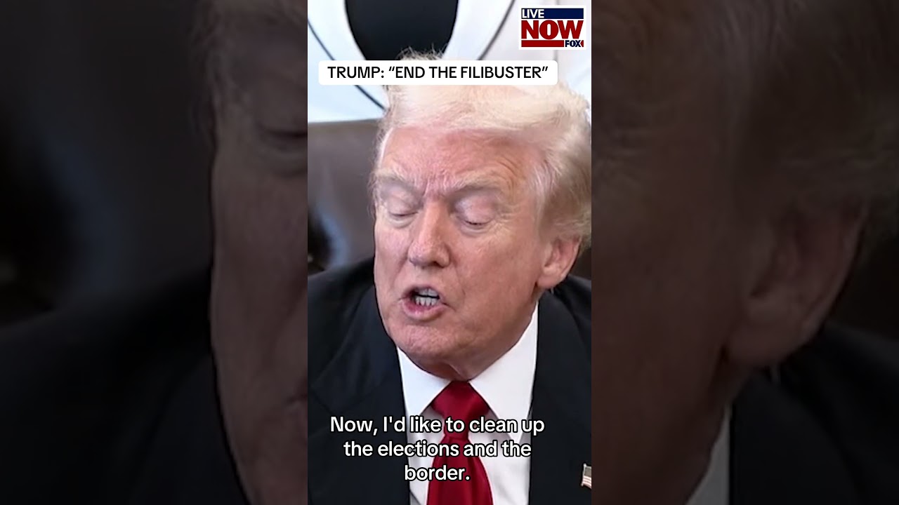 Trump Urges GOP to End Filibuster in New Call for Senate Reform 🏛️