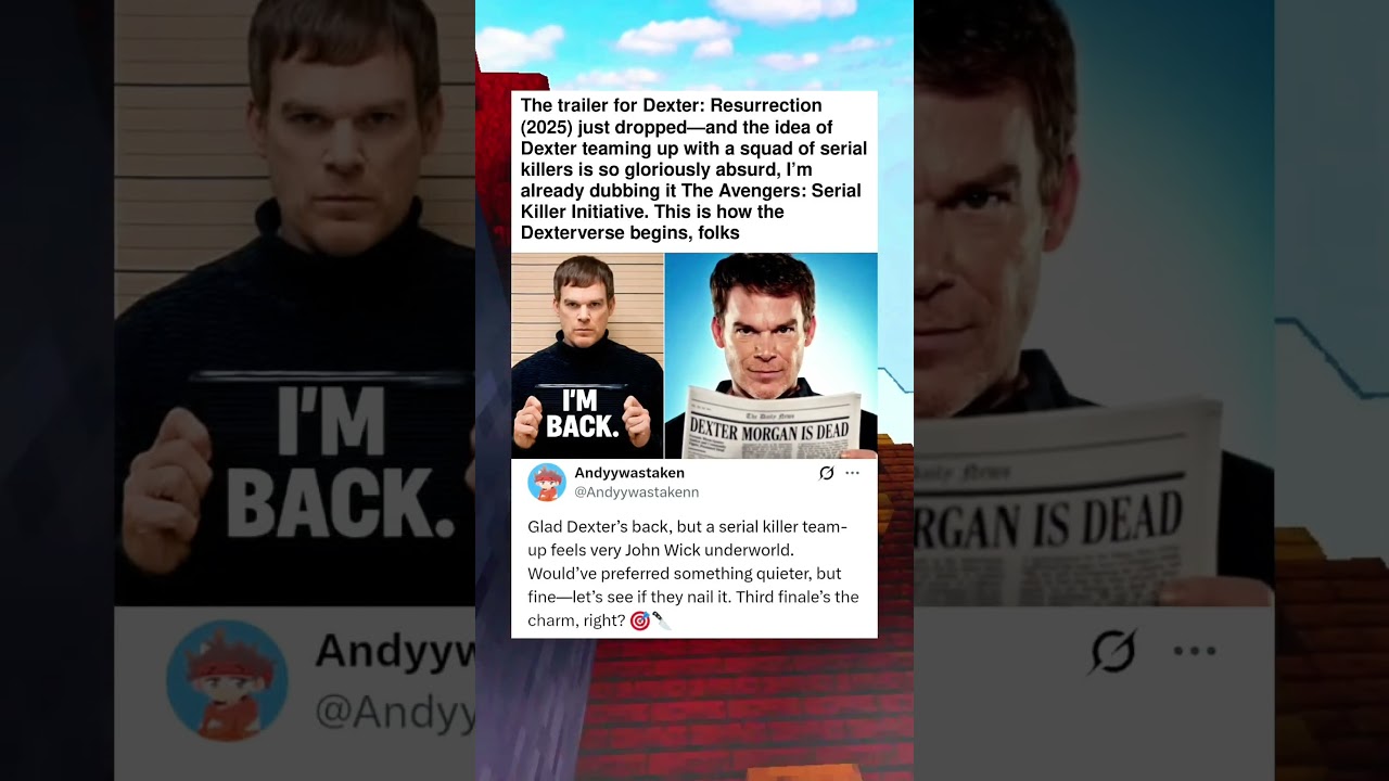Dexter: Resurrection Trailer Sparks Excitement 🎬