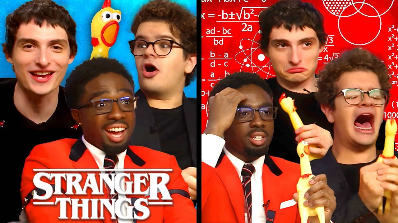 Stranger Things Stars Face the Ultimate Quiz 🎮