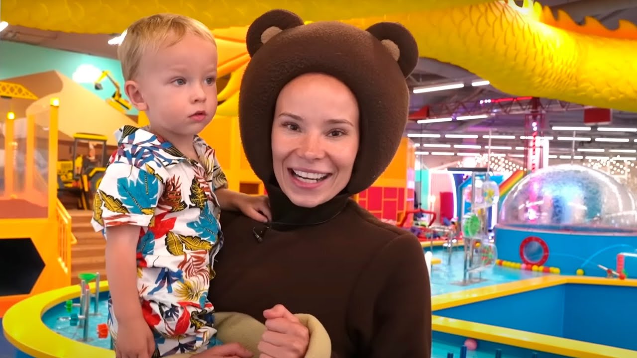 Медведь и дядя Фёдор в Мотор Сити 🏞️