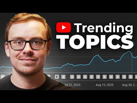 How To Find Trending Topics On YouTube Before Everyone Else (2025)