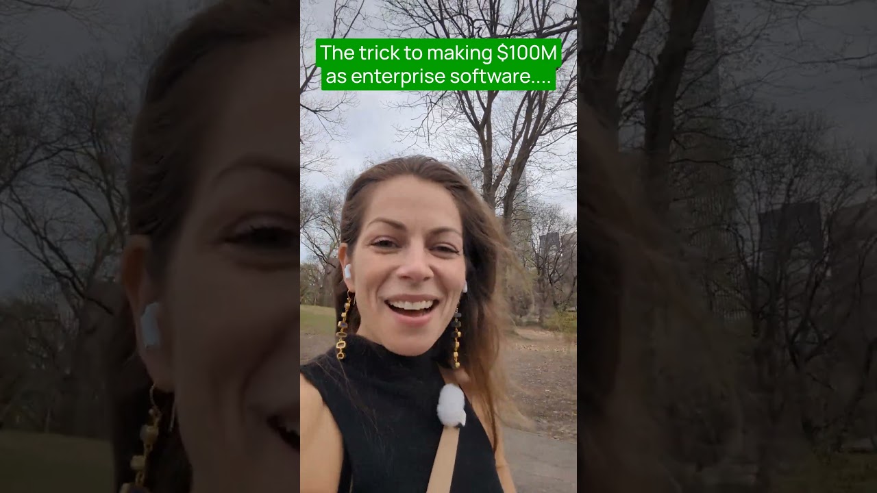 How to Reach $100M in Enterprise Software 💼