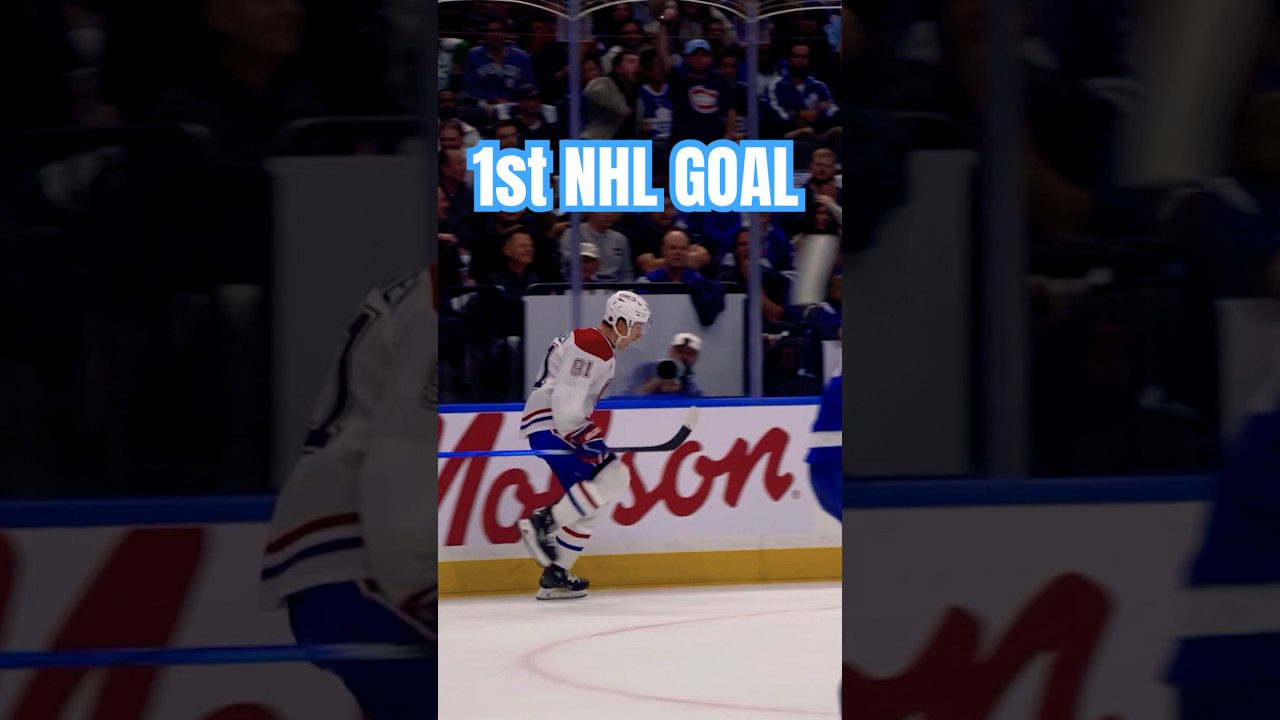 Oliver Kapanen Scores His First NHL Goal 🏒