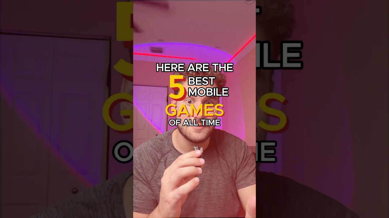 5 Top 5 Mobile Games of All Time ๐ฎ